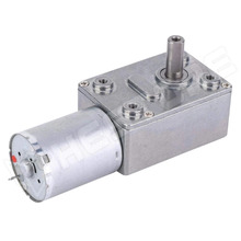 JGY370-12V-6RPM / DC motor, csigakerekes áttételes, 12V, 6RPM