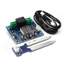 XH-M214 / Talajnedvesség automatizáló modul, 20...99%RH, piros LED kijelzővel