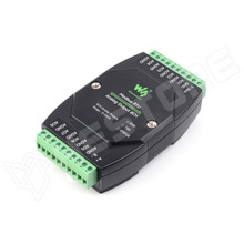 WS-MODBUS-8AO-0-20MA / 8 csatornás analóg áram kimenetű modul, RS485, MODBUS RTU, DIN sínre, 7..36VDC, 0...20mA (Modbus RTU Analog Output 8CH / 26419 / Waveshare)