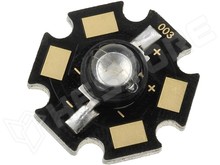OF-HPY-1SL / LED teljesítmény dióda 1W sárga 20-25lm 140°, STAR (OPTOFLASH)