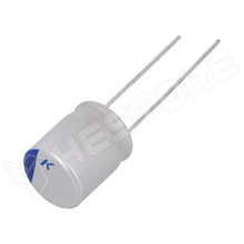 A755MS158M1AAAE013 / Kondenzátor, polimer, 1500µF, 10V DC, Ø10x12mm, 5mm, ±20%, -55...105°C, THT, low ESR (A755MS158M1AAAE013 / KEMET)