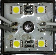 OF-PLAST4XWW / LED modul, meleg fehér, 12V, vízálló (LLMOD50504LKWW / OPTOFLASH)