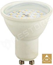 LLGU10-5CW / LED spot égő ,24LED, hideg fehér (LL5WGU1024LKWWTEJ / LIFE LIGHT LED)