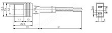 FPC 127 (LZ 127) / Hálózati tápkábel, ventilátorhoz (EBM-PAPST)