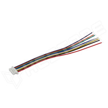 SHR-8-CABLE / Szerelt csatlakozó, JST SH-1mm, 8p, 100mm, AWG28