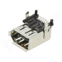 53462-0629 / IEEE 1394 (Fire Wire) csatlakozó aljzat, 6pin, SMD (53462-0629 / MOLEX)