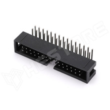 ZL231-30KG / Szalagkábel csatlakozó, apa, aljzat, 90°, 2.54mm, 2x15, Pólus: 30 (DC3-30P-90)