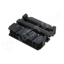 AWP-18 / Szalagkábel csatlakozó, anya, dugó, 2.54mm, 2x9, Pólus: 18 (FC-18P)