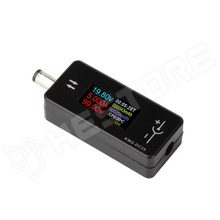 KWS-DC28 / Fogyasztásmérő modul, 5.5 x 2.5mm-es DC csatlakozóhoz, 4...30V DC, 0...12A