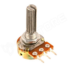 POM LIN 20K / Potenciométer, 6mm tengely