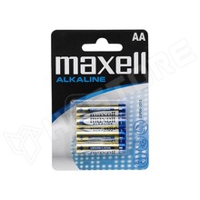 MAX Alkaline 4 x AA / Alkáli elem,  AA, R6; 1,5V (MAXELL)