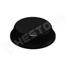 SJ5012-BK / ntapadós láb, Ø12.7mm átmérő, 3.6mm magas, fekete, poliuretán, 3M Bumpon (7000001884 / 3M)