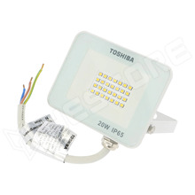 DELL-FL44020C5A021 / LED reflektor, 230VAC, 20W, 1800lm, természetes fehér, 4000K, fehér (DELL-FL44020C5A021 / TOSHIBA LED LIGHTING)