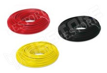 SET PVC 101 BRY / Mérőzsinór, PVC,  fekete-piros-sárga