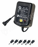 MW 695 GS / Adapter, hálózati, 3...12V/ 500mA nem stab. (MINWA)