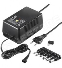 MWS-9125 GS / Adapter, hálózati, 1,5..12V / 2,5..4A stab. (MINWA)