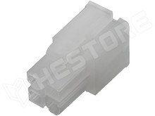 H5150-04PDW000R / N42W táp csatlakozó ház, anya, 4.2mm, 4 pin (H5150-04PDW000R / HSM)