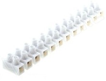 PE.4033 / Sorkapocs, 6mm2, 10A, fehér, 380V (csoki), 12P (VARIOUS)