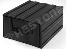 Z-X BK / Tároló fiók, fekete,  105 x 120 x 60 mm