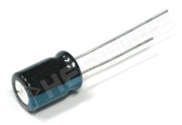 47uF / 63V LOW ESR / Kondenzátor, elektrolit, alacsony impedanciájú, 47 µF, 63 V DC, 2.5 mm, 6.3 x 11.2 mm, -40...105 °C (EEUFR1J470 / PANASONIC)