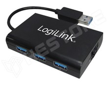 USB-E HUB 003 / 3-Port Hub Ethernet adapterrel (VARIOUS)