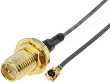 RN-UFL-SMA6 / SMA kábel-adapter adapter (MICROCHIP TECHNOLOGY)