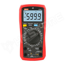 UT890C / Digitális multiméter, LCD (6000), U, I, R, C, F, hFE, buzzer, Hőmérséklet mérés (UT890C / UNI-T)