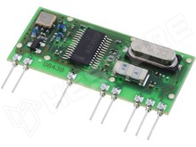 RX-FM4SF433 / Receiver 433.92MHz, -105dBm, FM FSK (650201096G / AUREL)
