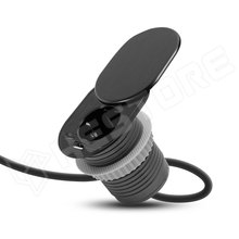 H20463BK / Rejtett, beépíthető konnektor + USB + Type-C - 