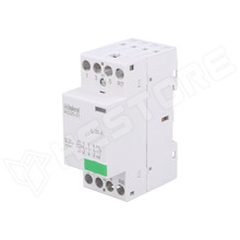 IKD25-31-24V / Contactor, 4-pole installation, NC + NO x3, 24V DC, 25A, for DIN rail mounting (30.046.032 / ISKRA)