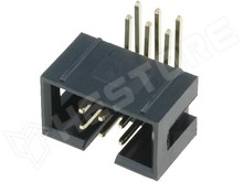 ZL231-06KG / Szalagkábel csatlakozó, apa, aljzat, 90°, 2.54mm, 2x3, Pólus: 6 (DC3-6P-90)