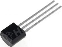 ZVN4206A / Tranzisztor, N-MOSFET, 60V, 0.6A, 1Ω, unipoláris, TO92 (ZVN4206A / DIODES INCORPORATED)