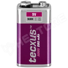 280 mAh NiMH 9V (8,4V) / Akkumulátor (TECXUS)