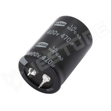 470 uF/400V / Kondenzátor, 470µF, 400V, 10mm, Ø30 x 45mm, -25...105°C (PK2G471MND3541 / TEAPO Electronic Corporation)