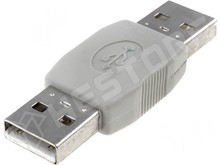 USB AM/AM / USB Adaptor A-Male / A-Male (Goobay)