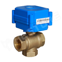 TADN15-CR01-3PV-12V / 3 portos, motoros keverőszelep (golyóscsap), 1/2