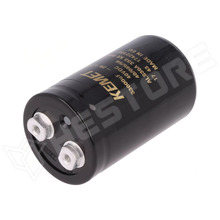 ALS30A333KE040 / Kondenzátor, elektrolit, 33000µF, 40V DC, 22.2mm, kibírja a nagy áramterhelést, Ø51x82mm, -40...85°C (KEMET)