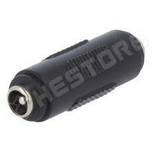 5521-DCA-2, Toldó, adapter, 5.5x2.1mm DC aljzat mindkét oldalon (76751 / GOOBAY)