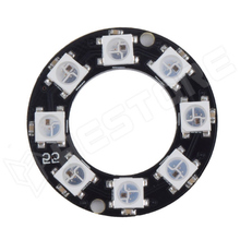 WS2812-RING8 / WS2812 RGB LED gyűrű modul, 8 LED