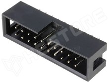 ZL231-20PG / Szalagkábel csatlakozó, apa, aljzat, egyenes, 2.54mm, 2x10, Pólus: 20 (DC3-20P)