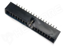 ZL231-34PG / Szalagkábel csatlakozó, apa, aljzat, egyenes, 2.54mm, 2x17, Pólus: 34 (DC3-34P)