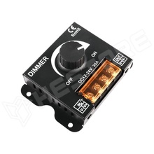 DC-DIMMER-30A-WTC / LED szalag dimmer, 12...24V DC, 30A, fedeles sorkapoccsal