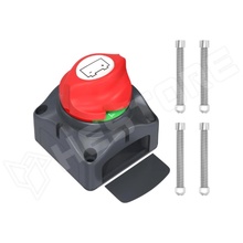 BD-10MM-200A / Akkumulátor leválasztó forgó kapcsoló, 10mm csavar, 200A