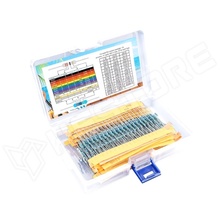 RPACK025-820 / Fémréteg ellenállás készlet, 820db, 41 érték, 0.25W, 1%