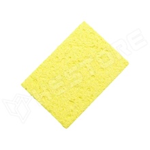 SPONGE-CLEAN-01 / Forrasztópáka tisztító szivacs, 50×35×1mm, sárga