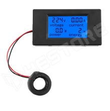 PZEM-061 / AC feszültség, áram, teljesítmény és energia mérő, 80-260V, 100A