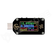 RDTECH-TC66C / Type-C USB teszter, feszültség- és árammérő, kapacitás teszter, PD trigger, 0.96