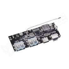 PWRMOD-QC4 / Powerbank module, QC4, PD3.0, 22.5W, 5 portos, USB-A, USB-C, micro USB, Lightning