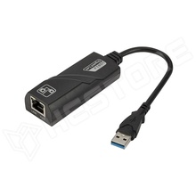 USB3-GIGA-ADAPTER / USB 3.0 Gigabit Ethernet adapter, RJ45, 10/100/1000 Mbps